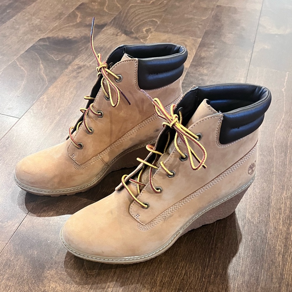 Timberland Earthkeepers Amston 6-inch Wedge Bootie Women’s Size 9